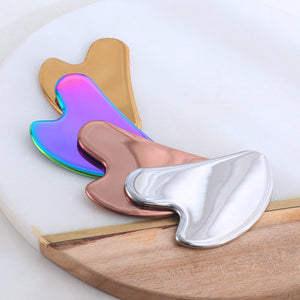 Terahertz Energy Stone Gua Sha Scraper Tools Lymphatic Drainage Massager Facial Beauty Tools-Heart Shape
