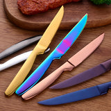 Buyer Star Bulk Sale Competitive Price Steak Knife Mirror Polishing for Restaurant