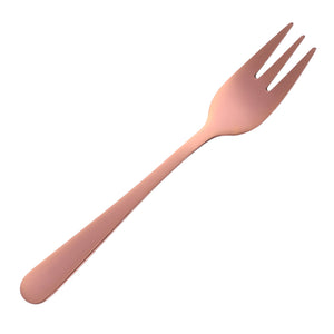 Stainless Steel Mini Metal Gold Baby Honey Fruit fork