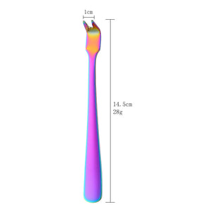 Carving Fork for Meat Two-Prong Stainless Steel Meat Fork Durable and Practical for Grilling, Cooking, and Serving