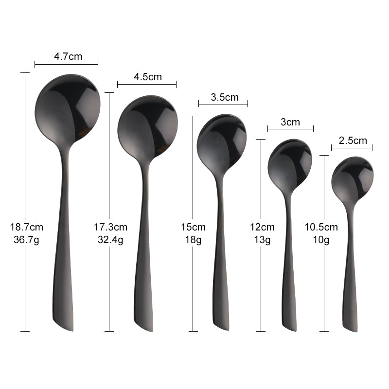 Buyer Star New Design Fish Tail Spoon Stainless Steel Metal Cutlery Mirror Polished