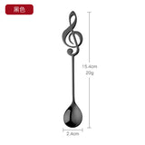 Stainless Steel Coffee Tea Spoon Music Symbols Spoon