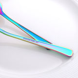 304 Stainless Steel Metal Tableware Sets Rainbow Color for Party Wedding