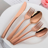 Buyer Star 304 Stainless Steel Magic Red Flatware mirror polished for Restaurant