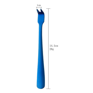 Carving Fork for Meat Two-Prong Stainless Steel Meat Fork Durable and Practical for Grilling, Cooking, and Serving