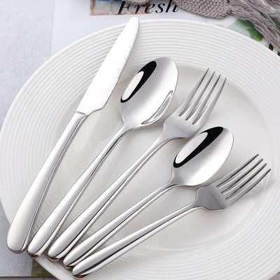 Hot Sale Tableware Sets Silver 304 Stainless Steel for Restaurant