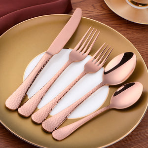 Buyer Star Bulk Sliver Stainless Flatware Set Mirror Polish Kitchen Hotel Party Cutlery Set