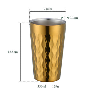 Custom Logo Drinking Heat Bottle Water Cup Scald Proof Stainless Steel Coffee Mug