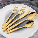 Buyer Star 304 Stainless Steel Magic Red Flatware mirror polished for Restaurant