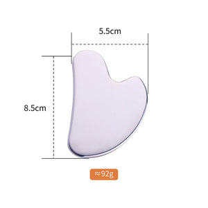 Terahertz Energy Stone Gua Sha Scraper Tools Lymphatic Drainage Massager Facial Beauty Tools-Heart Shape