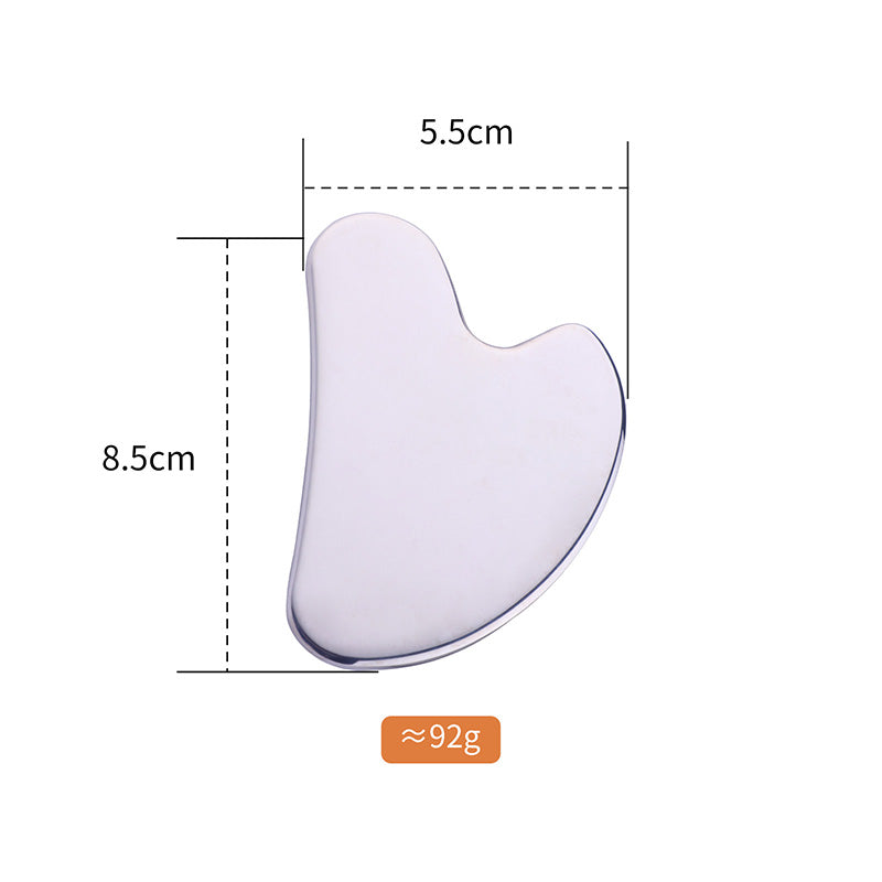 Terahertz Energy Stone Gua Sha Scraper Tools Lymphatic Drainage Massager Facial Beauty Tools-Heart Shape