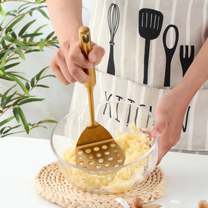 Buyerstar Stainless Steel Potato Masher Kitchen Utensils