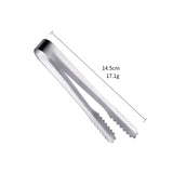 Ice Tongs Sugar Cubes Tongs - Stainless Steel Mini Serving Tongs Appetizers Tongs Small Metal Tongs for Tea Party Coffee Bar