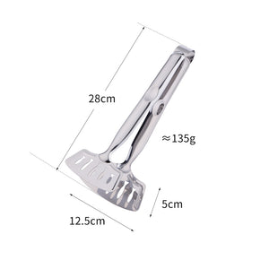Multifunctional Fried Fish Clip Stainless Steel Food Clip Steak BBQ Clips for Family Camping BBQ Supplies