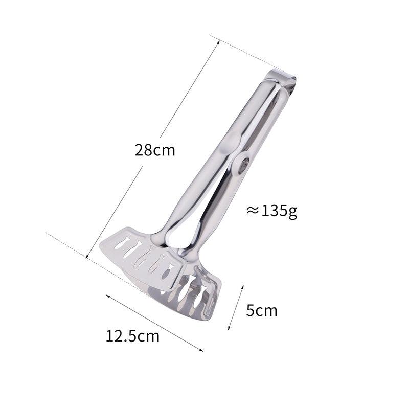 Multifunctional Fried Fish Clip Stainless Steel Food Clip Steak BBQ Clips for Family Camping BBQ Supplies