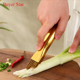 Buyerstar Kitchen gadget set Onion Knife Cutter Shredded Garlic Multi Vegetable Tools