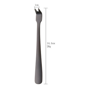 Carving Fork for Meat Two-Prong Stainless Steel Meat Fork Durable and Practical for Grilling, Cooking, and Serving