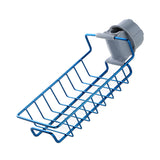 Stainless Steel Sponge Holder for Kitchen Sink Hanging Drain Rack, Soap, Brush, Towel Storage Rack Faucet Storage Rack