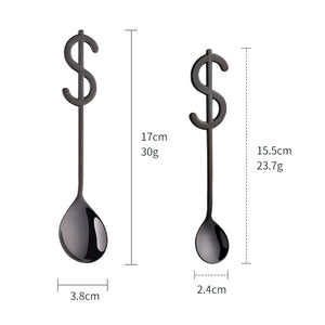 High Quality Creative USD Stainless Steel 304 Ice Cream Tea Coffee Spoons