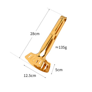 Multifunctional Fried Fish Clip Stainless Steel Food Clip Steak BBQ Clips for Family Camping BBQ Supplies