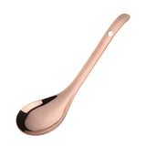 High quality Stainless Steel Big Size Serving Spoons Soup Porridge Spoon