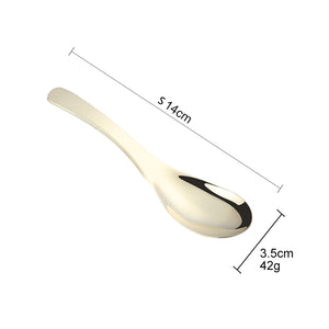 Buyer Star Bulk Sale Tableware Spoon Customized Color Cutlery Sets