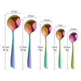 New Design Fish Tail Spoon 304 Stainless Steel Metal Cutlery Mirror Polished