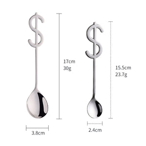 High Quality Creative USD Stainless Steel 304 Ice Cream Tea Coffee Spoons
