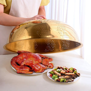 Stainless Steel Mesh Picnic Food Cover Protectors For Bugs, Parties Picnics BBQs/Cast Aluminum Bee