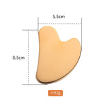 Terahertz Energy Stone Gua Sha Scraper Tools Lymphatic Drainage Massager Facial Beauty Tools-Heart Shape