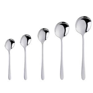 ODM/OEM Popular Custom Mini Long Handled Stainless Steel Rose Gold Coffee Spoon Metal Dessert Tea Spoon