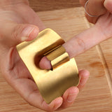 Finger Guard for Cutting Knife Guard Finger Cot Stainless Steel Cutting Protector