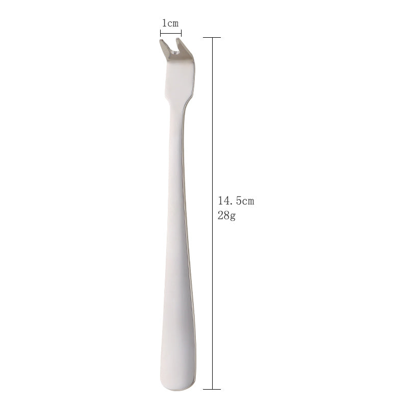 Carving Fork for Meat Two-Prong Stainless Steel Meat Fork Durable and Practical for Grilling, Cooking, and Serving