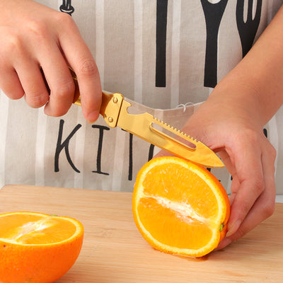 Multifunctional Fruit Peeling Knife with  Kitchen Household Sharp Stainless Steel Fruit and Vegetable Fruit Slicing Knife