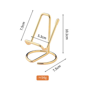 Hot Sales Christmas Day Portable Phone Stand Silicone Anti-slip Stainless Steel Mobile Phone Holders for All Phones