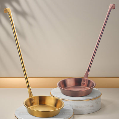 Kitchen Spatula Hot Pot Scoop Kitchen Utensil Timbale Spatula Flat Fried Spoon Frying Pastry Spoon Hot Pot Fat Spoon