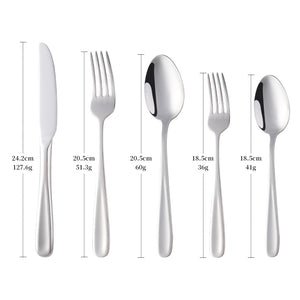 Factory Wholesale Stainless Flatware Set Rose Gold Kitchen Hotel Party Cutlery Set