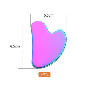 Terahertz Energy Stone Gua Sha Scraper Tools Lymphatic Drainage Massager Facial Beauty Tools-Heart Shape