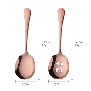 BUYERSTAR High quality big spoon Stainless Steel Flatware slotted public spoon