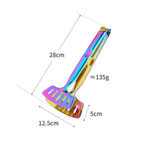 Multifunctional Fried Fish Clip Stainless Steel Food Clip Steak BBQ Clips for Family Camping BBQ Supplies