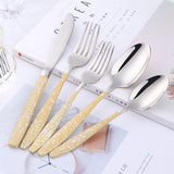 Food Grade Stainless Steel Modern Design Tableware Set for Wedding Bar Cutlery