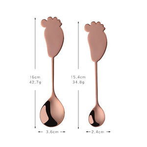Hot Sales Popular Stainless Steel Spoon Fork 304 Teaspoon Metal Dessert Coffee Spoon Fork Set