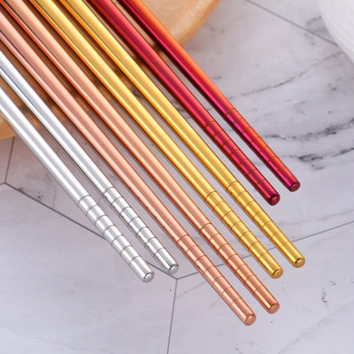 304 Stainless Steel Fried Hot Pot Metal Chopsticks Fried Chopsticks