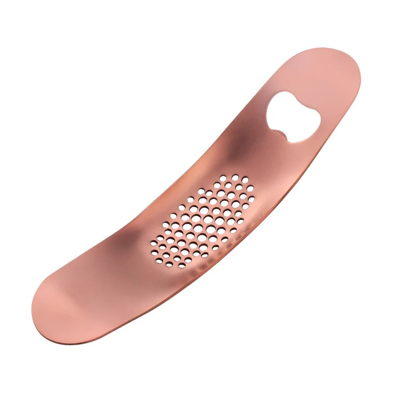 OEM/ODM Trending Manual Crusher Kitchen Accessories Tool Garlic Peeler Brush Stainless Steel Garlic Press