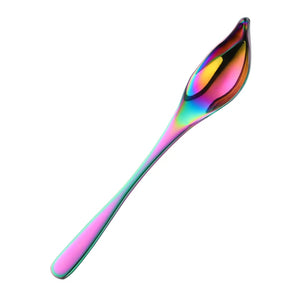 Professional Chef Stainless Steel Cake Coffee Decorative Multipurpose Stainless Steel Culinary Cooking Drawing Spoon