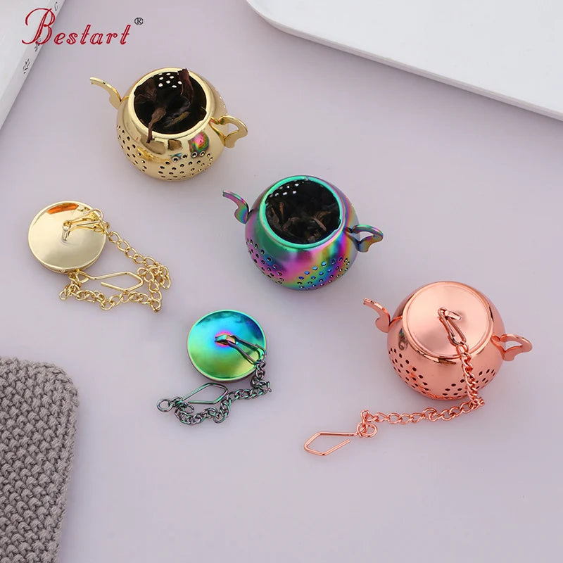 Reusable Tea Infuser Small Gadgets Tea Strain Stainless Steel Tea Filter