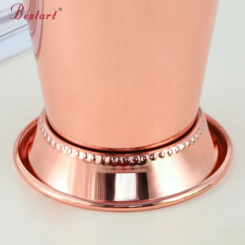 Moscow Mint Metal Julep Cups Gold Plated Custom Cocktail Wine 304 Stainless Steel Mugs