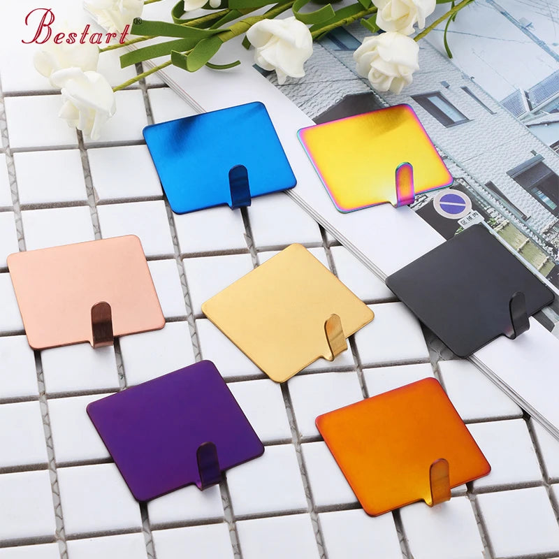 Hot Sale Bathroom Hanger Hooks Strong Coat Hooks Wall Organisation Stainless Steel Wall Hook