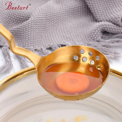 New Arrivals Kitchen Accessories Utensils Long Handle Big Colander Soup Spoon Stainless Steel Serving Spoons Soup Ladle