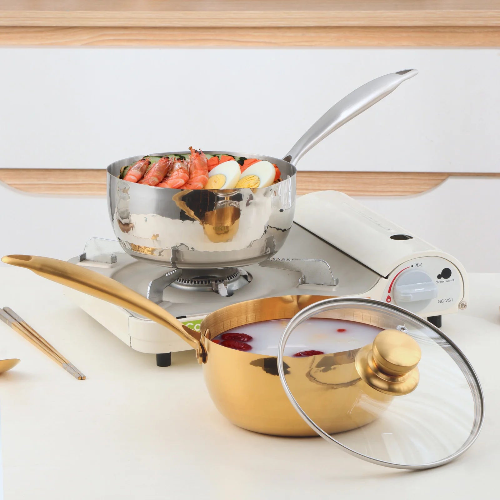 New Design Large 304 Tall Body Stainless Steel Cooking Stock Pot With Durable Bottom